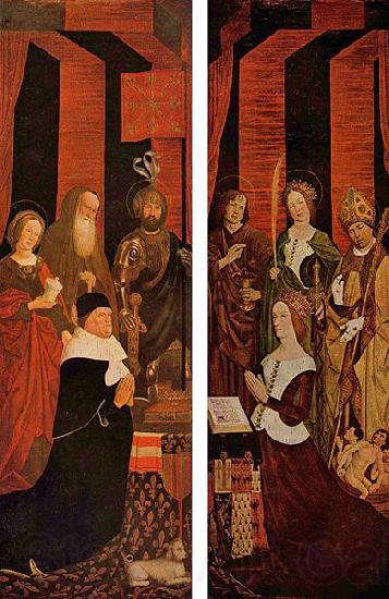 Nicolas Froment Portrat des Konig Rene von Anjou und seiner Gemahlin Jeanne de Laval France oil painting art